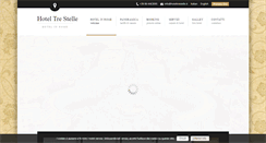 Desktop Screenshot of hoteltrestelle.it